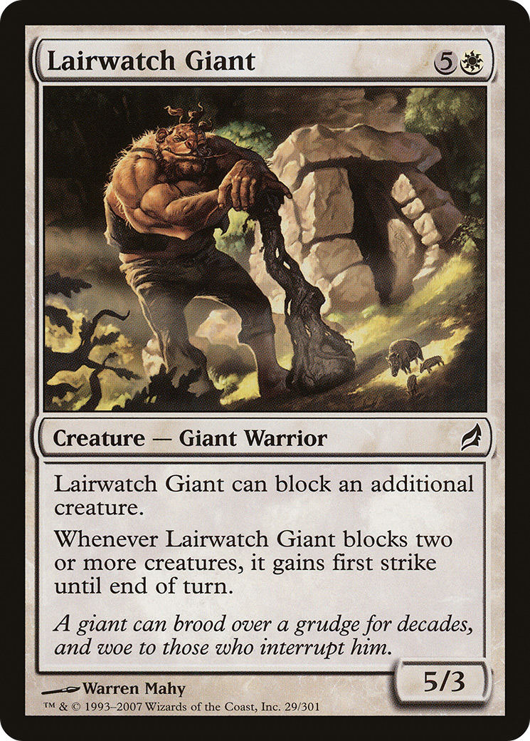 Lairwatch Giant (LRW-029) Foil