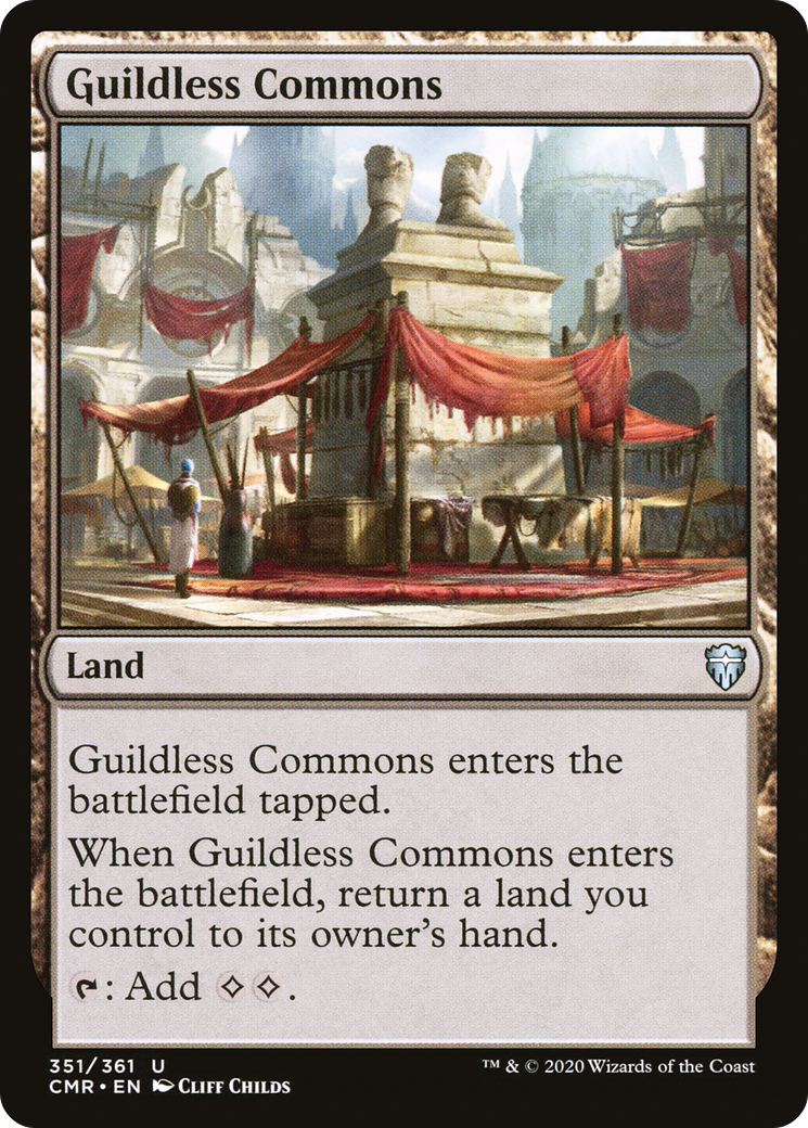 Guildless Commons (CMR-351) Foil
