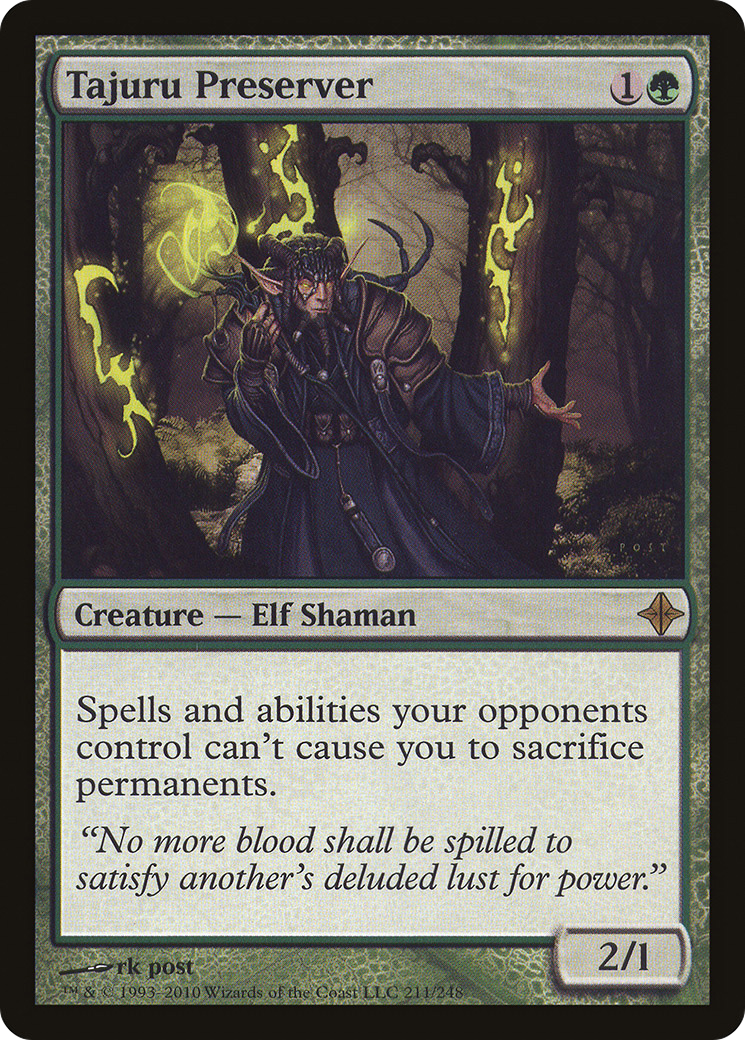 Tajuru Preserver (ROE-211) Foil
