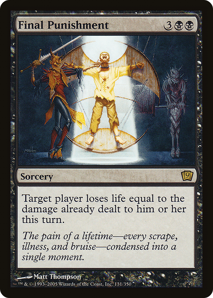 Final Punishment (9ED-131)