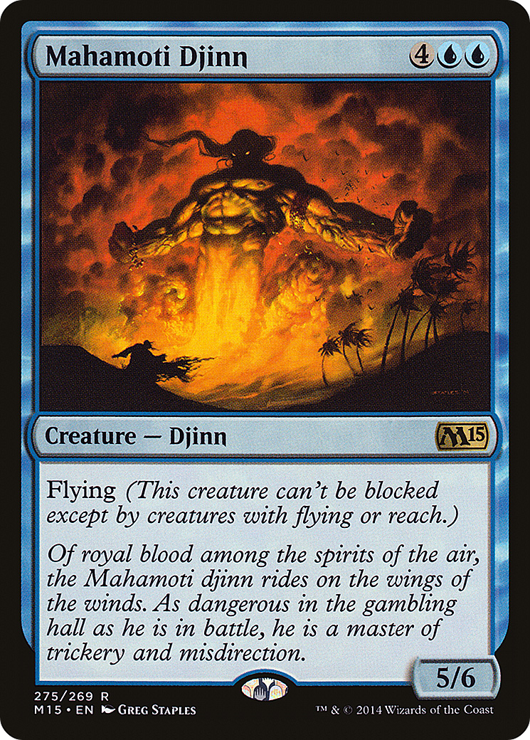 Mahamoti Djinn (M15-275) Foil