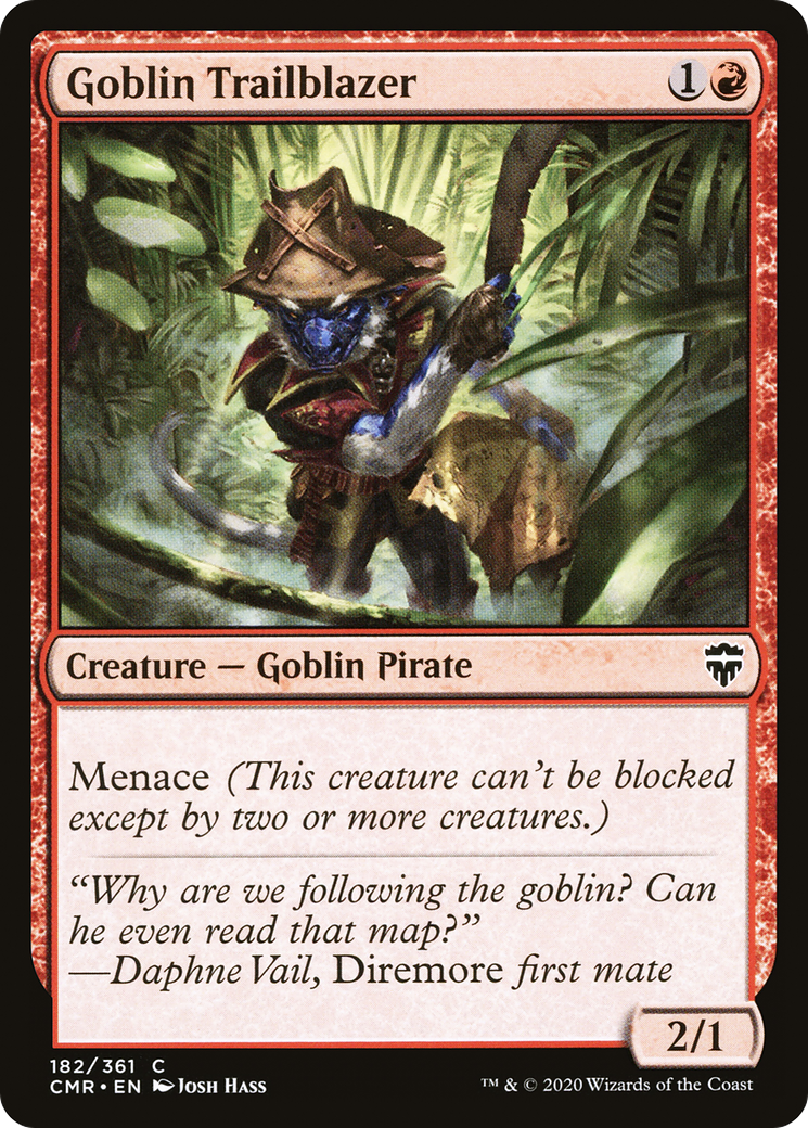 Goblin Trailblazer (CMR-182) Foil