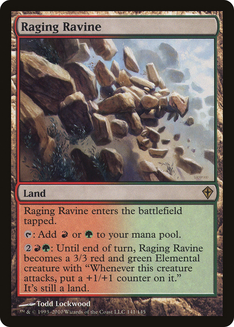 Raging Ravine (WWK-141) Foil