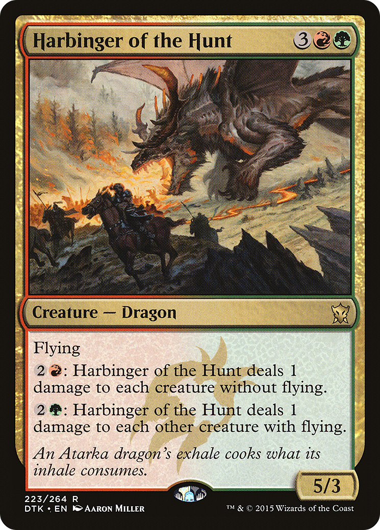Harbinger of the Hunt (DTK-223)