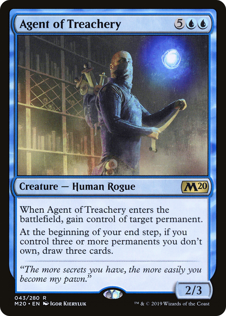 Agent of Treachery (M20-043) Foil