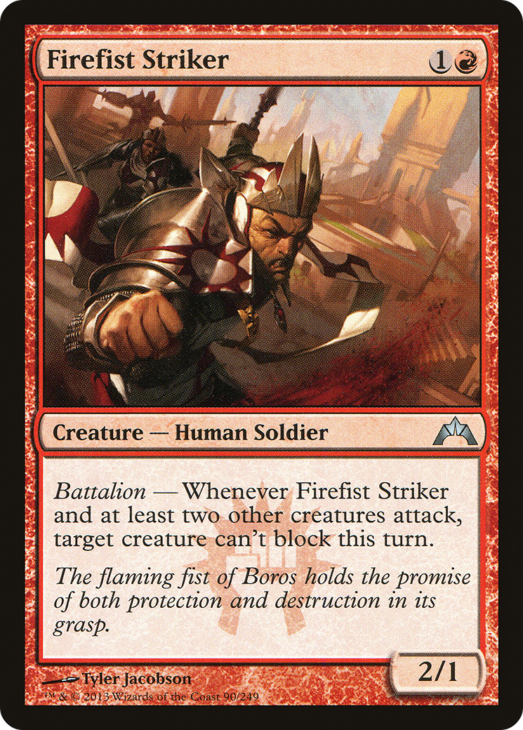 Firefist Striker (GTC-090) Foil