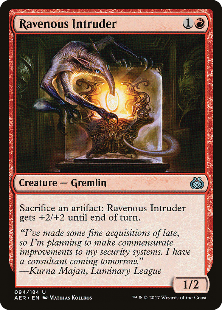 Ravenous Intruder (AER-094) Foil