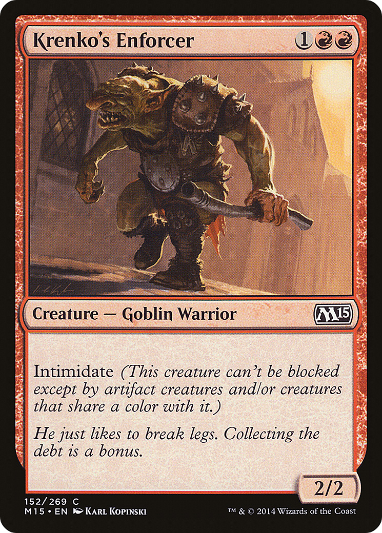 Krenko's Enforcer (M15-152) Foil