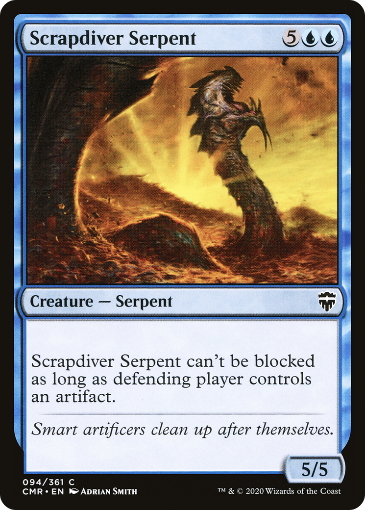 Scrapdiver Serpent (CMR-094) Foil