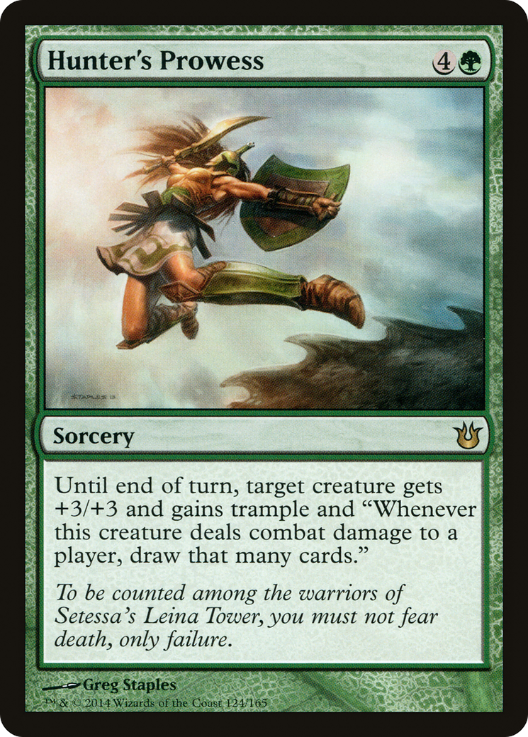 Hunter's Prowess (BNG-124) Foil