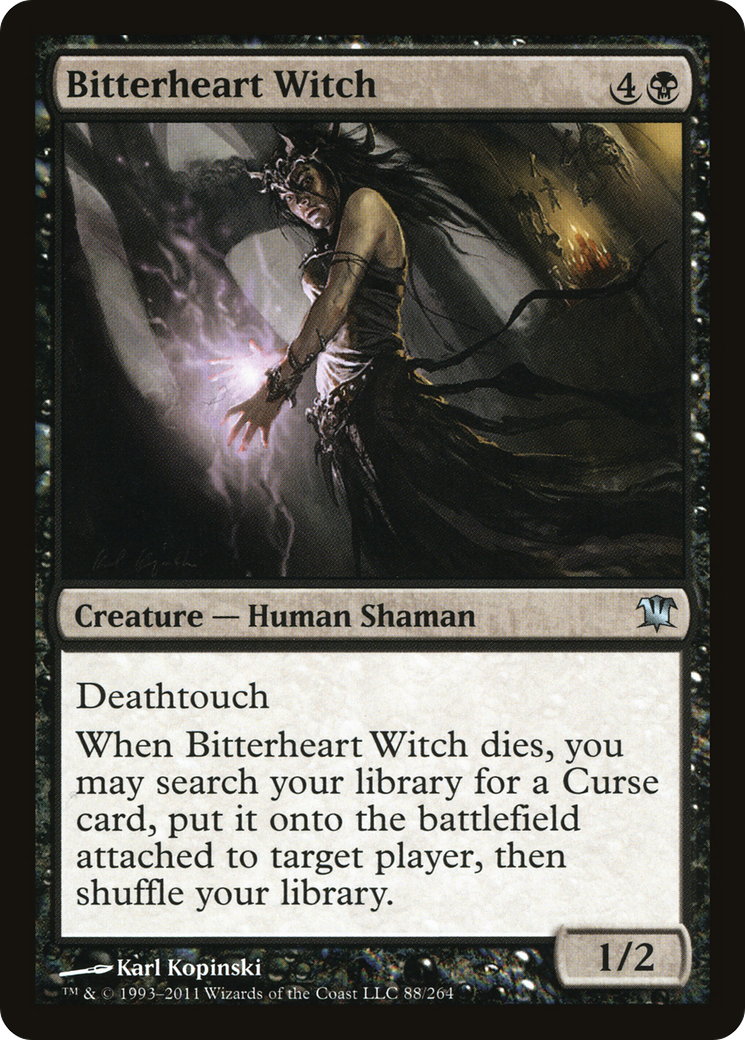 Bitterheart Witch (ISD-088) Foil