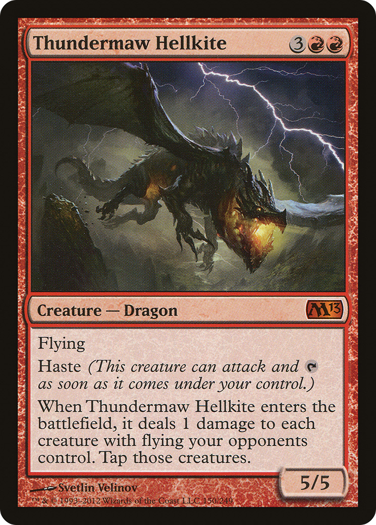 Thundermaw Hellkite (M13-150)