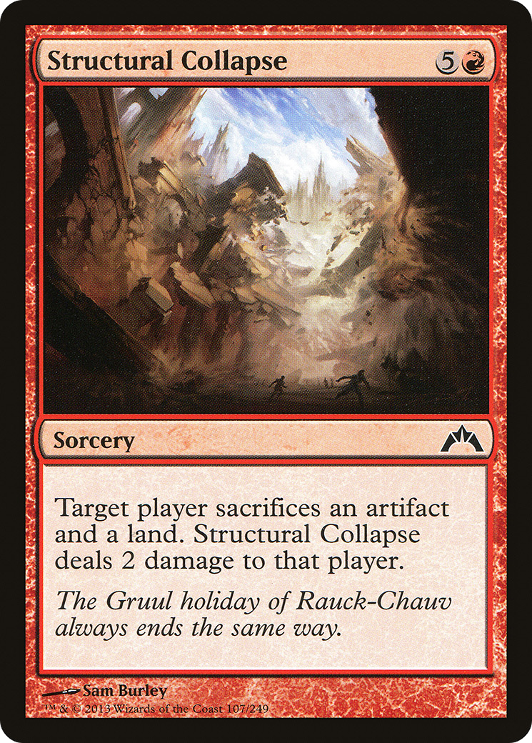 Structural Collapse (GTC-107) Foil