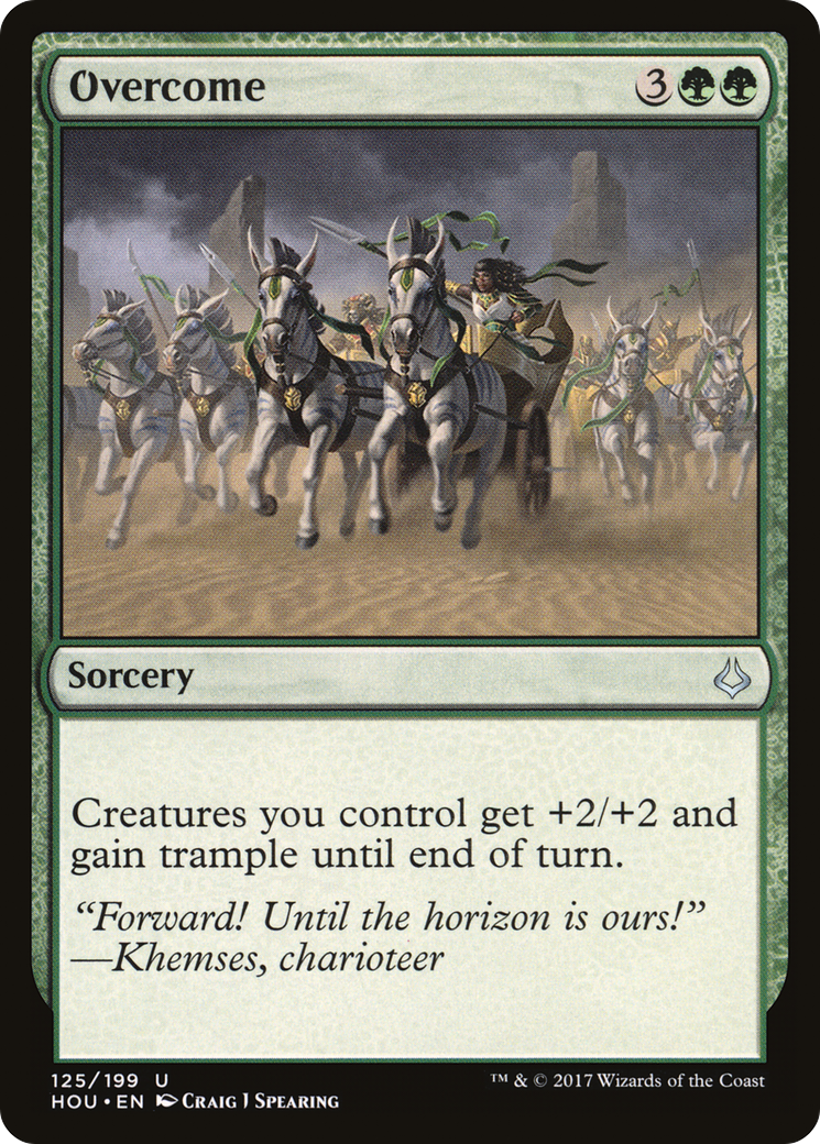 Overcome (HOU-125) Foil