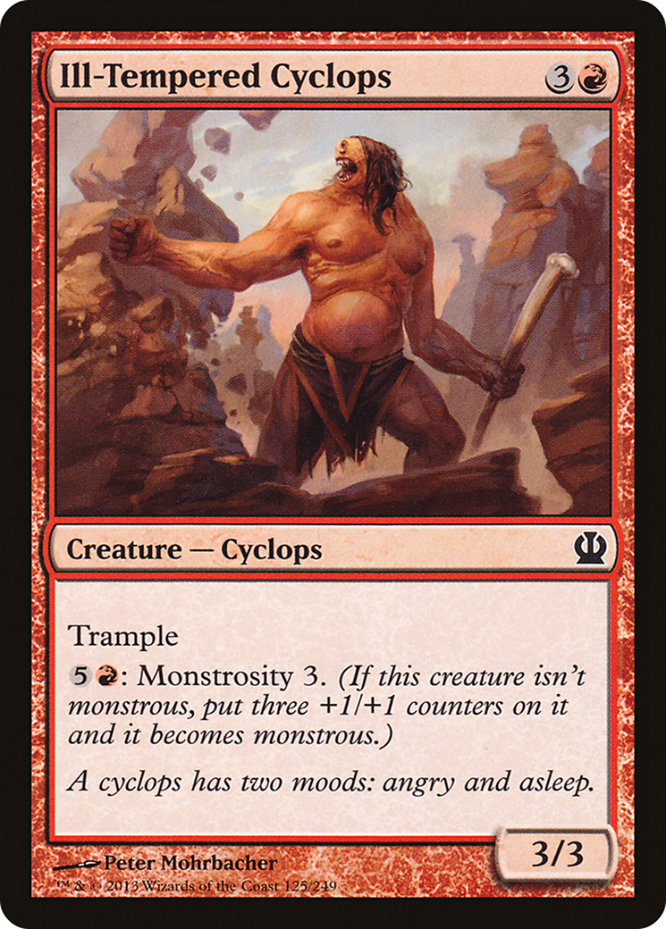 Ill-Tempered Cyclops (THS-125) Foil