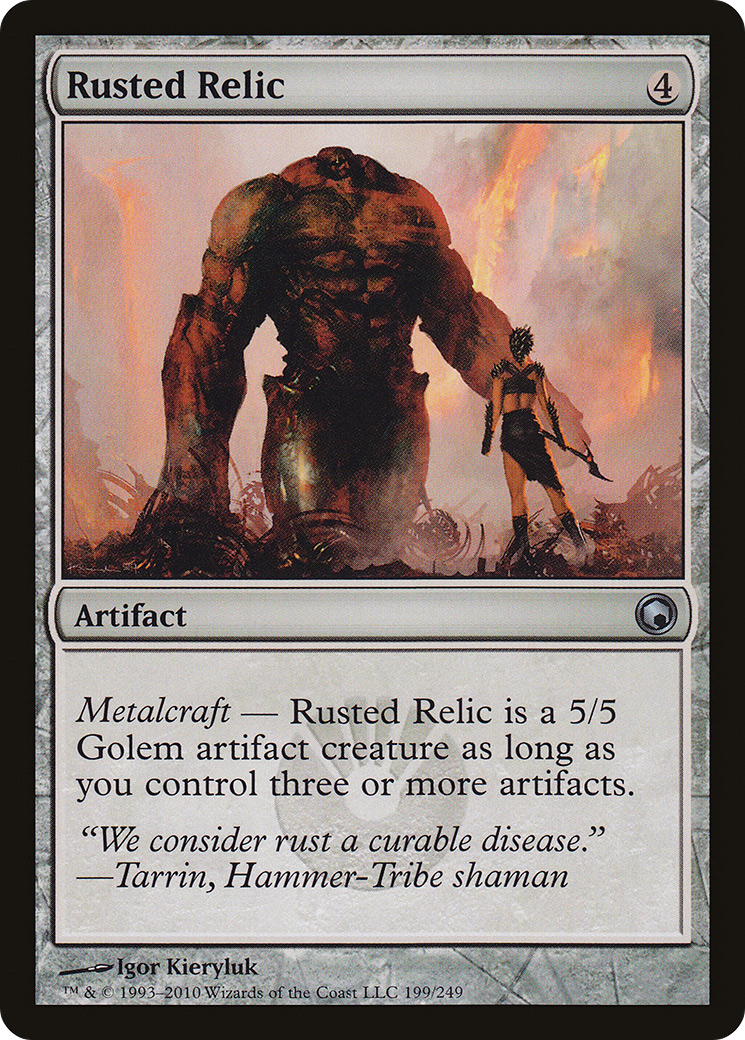 Rusted Relic (SOM-199) Foil