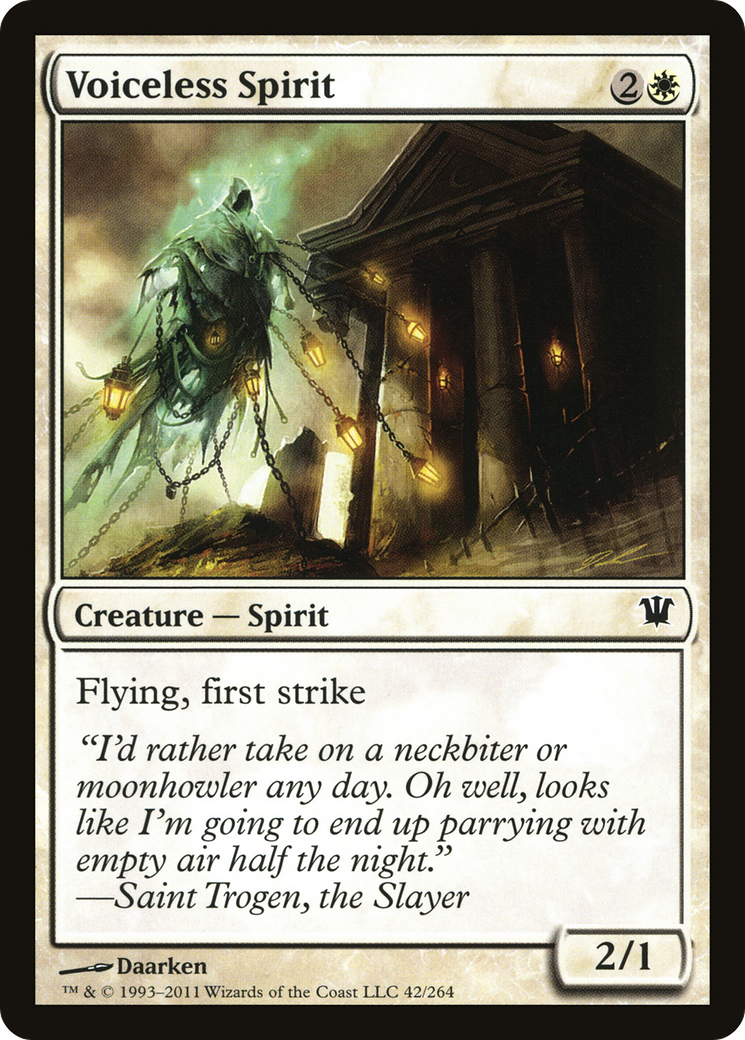 Voiceless Spirit (ISD-042) Foil