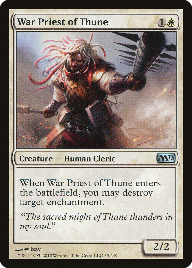 War Priest of Thune (M13-039) Foil