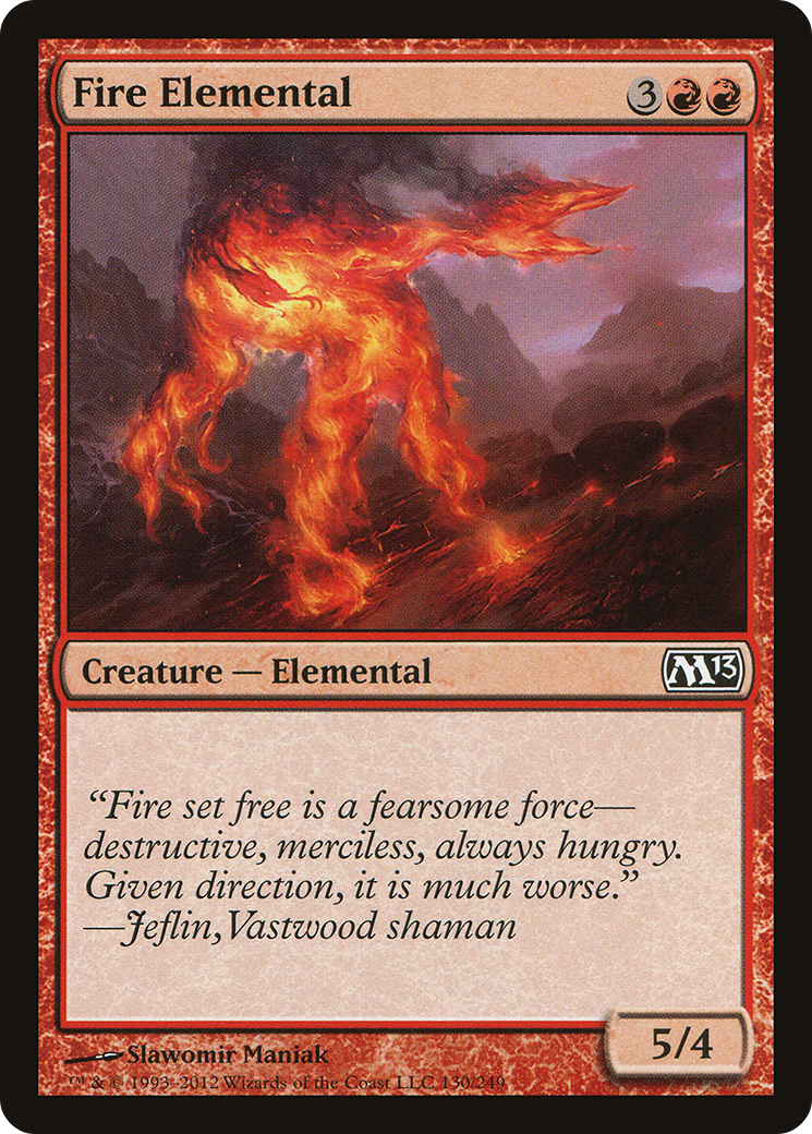 Fire Elemental (M13-130) Foil