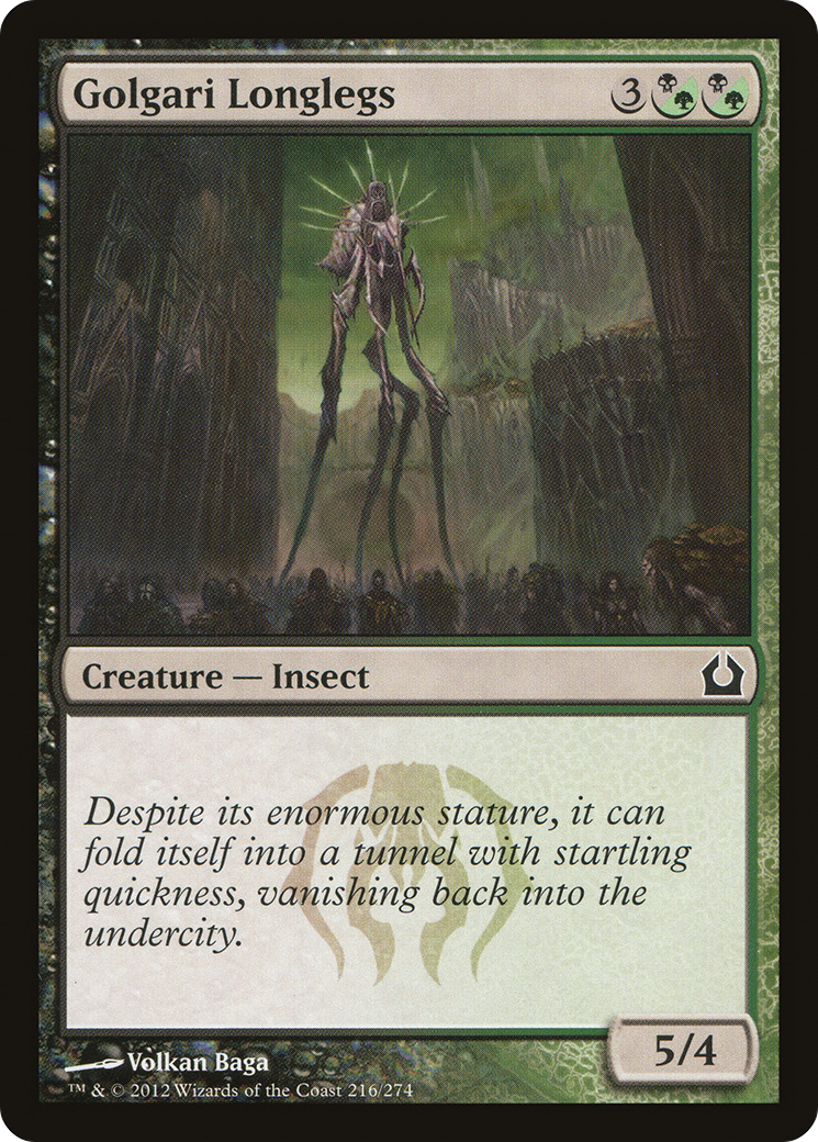 Golgari Longlegs (RTR-216) Foil