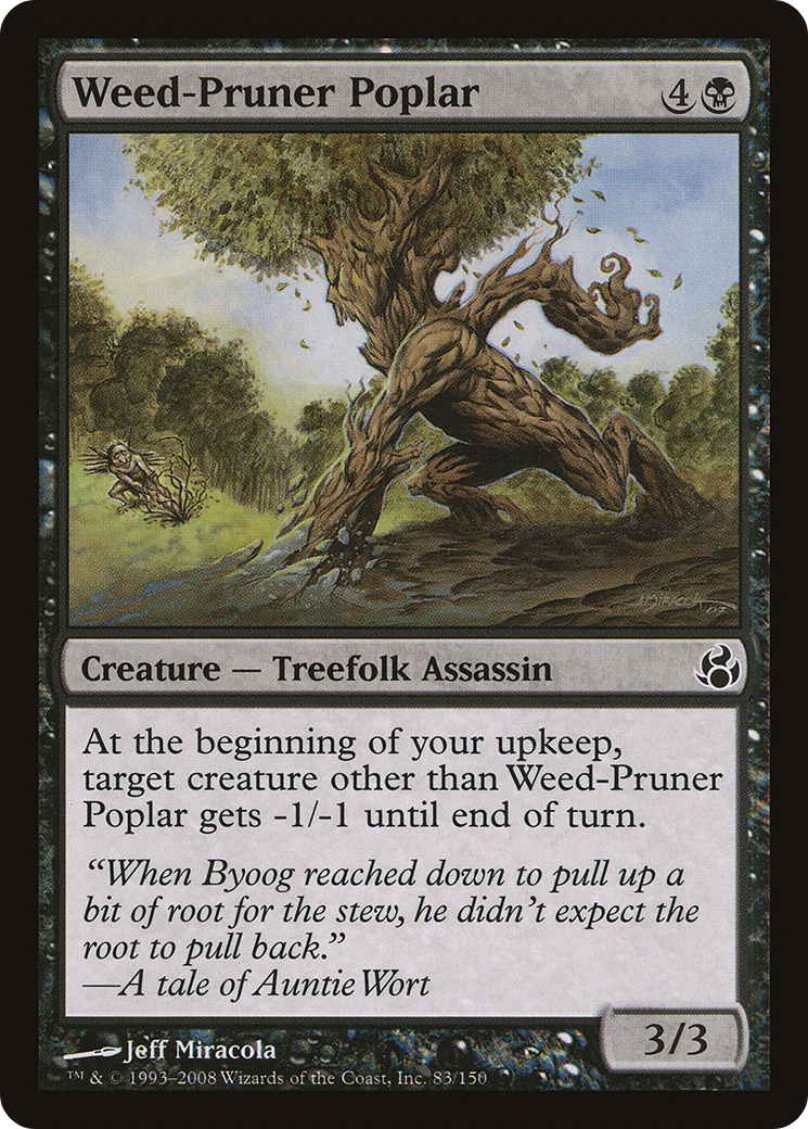 Weed-Pruner Poplar (MOR-083) Foil