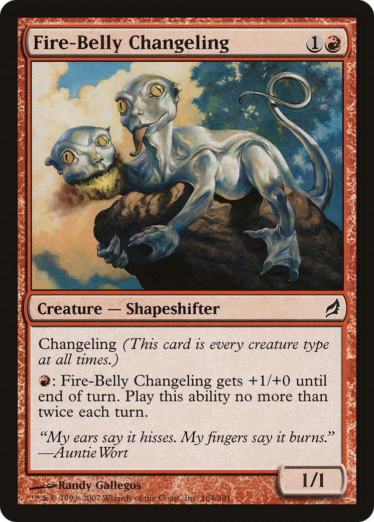 Fire-Belly Changeling (LRW-164) Foil