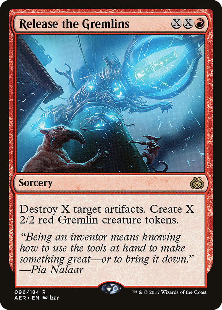 Release the Gremlins (AER-096) Foil