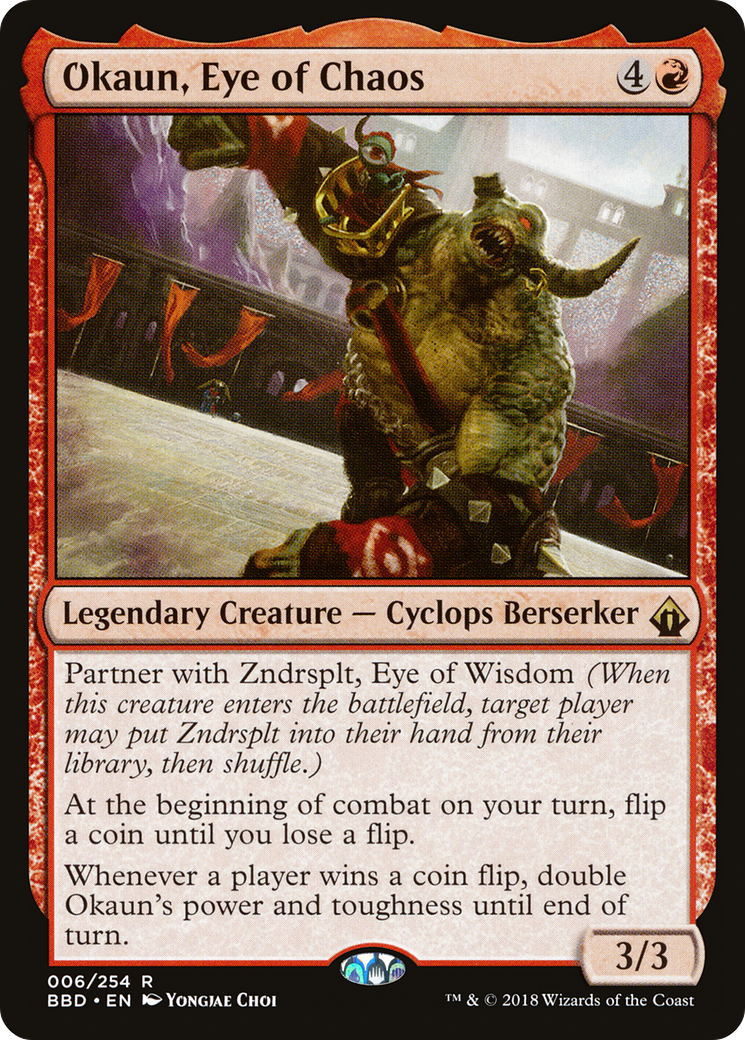 Okaun, Eye of Chaos (BBD-006) Foil