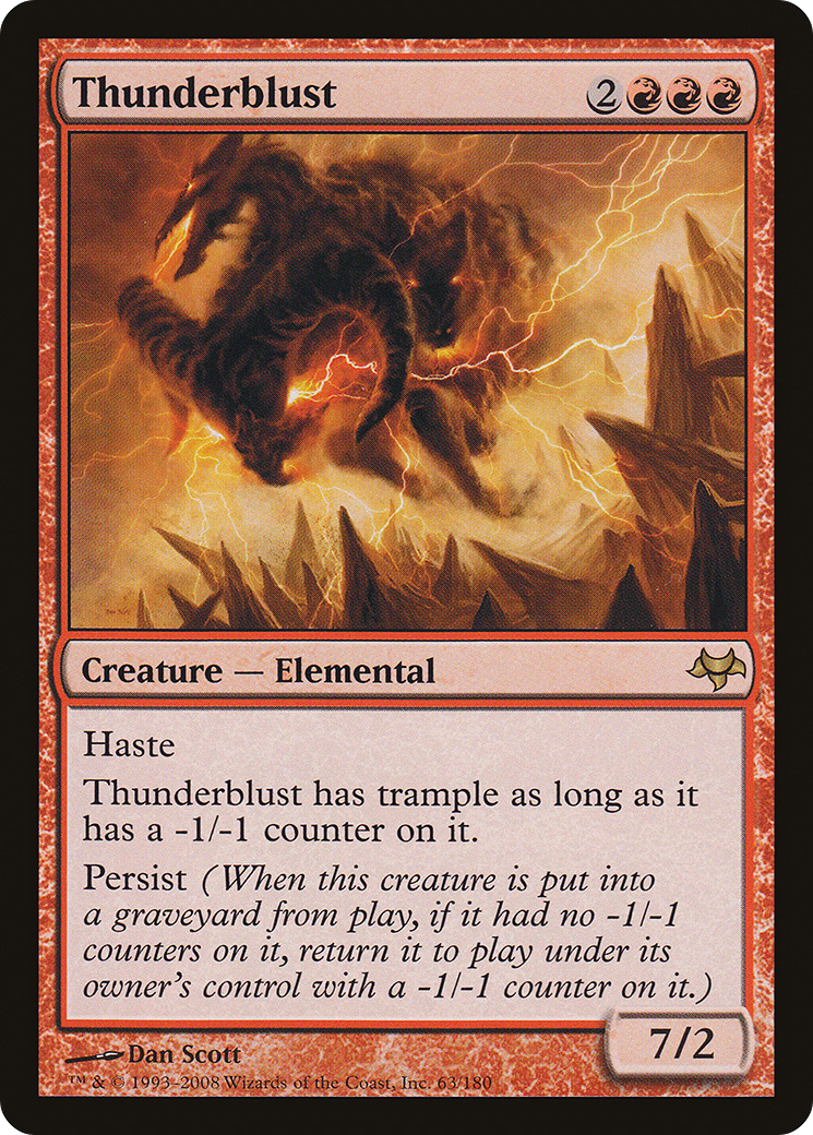 Thunderblust (EVE-063) Foil