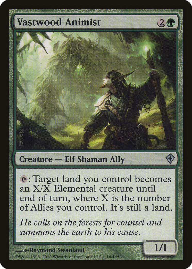 Vastwood Animist (WWK-116)