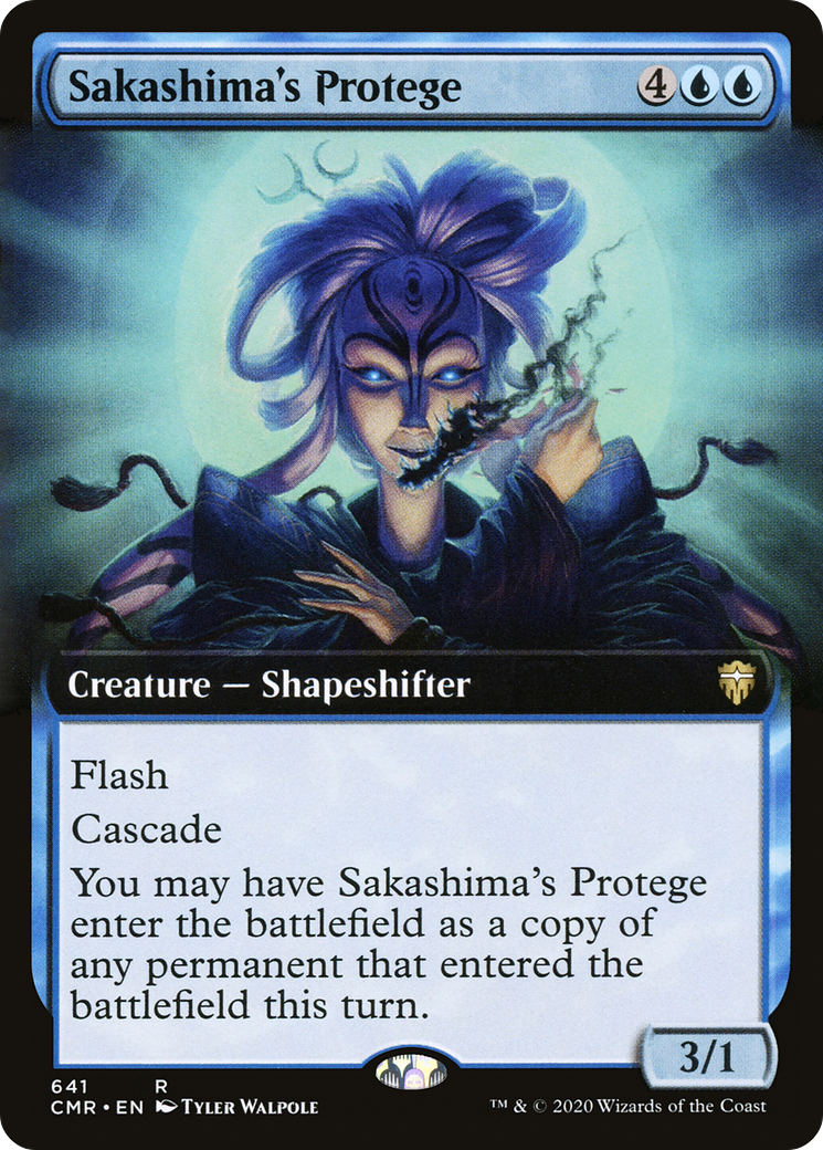 Sakashima's Protege (Extended Art) (CMR-641)