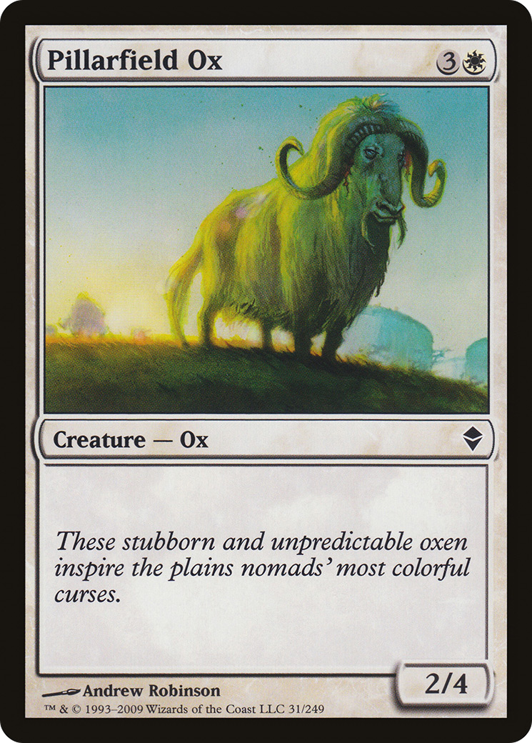 Pillarfield Ox (ZEN-031) Foil