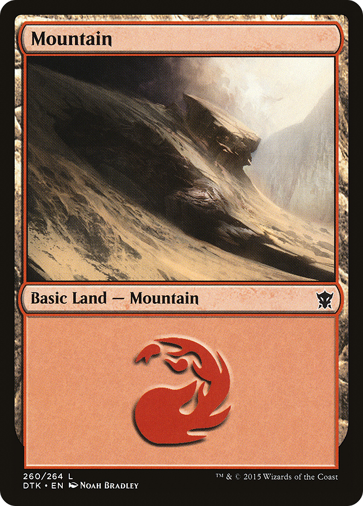 Mountain (DTK-260) Foil