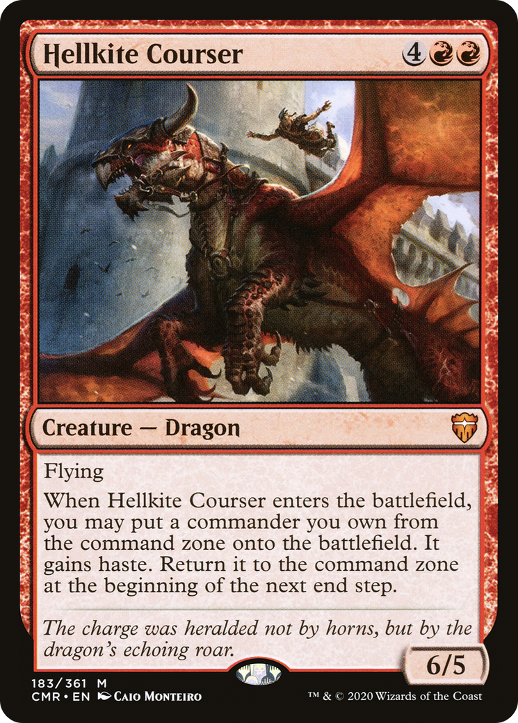Hellkite Courser (CMR-183) Foil