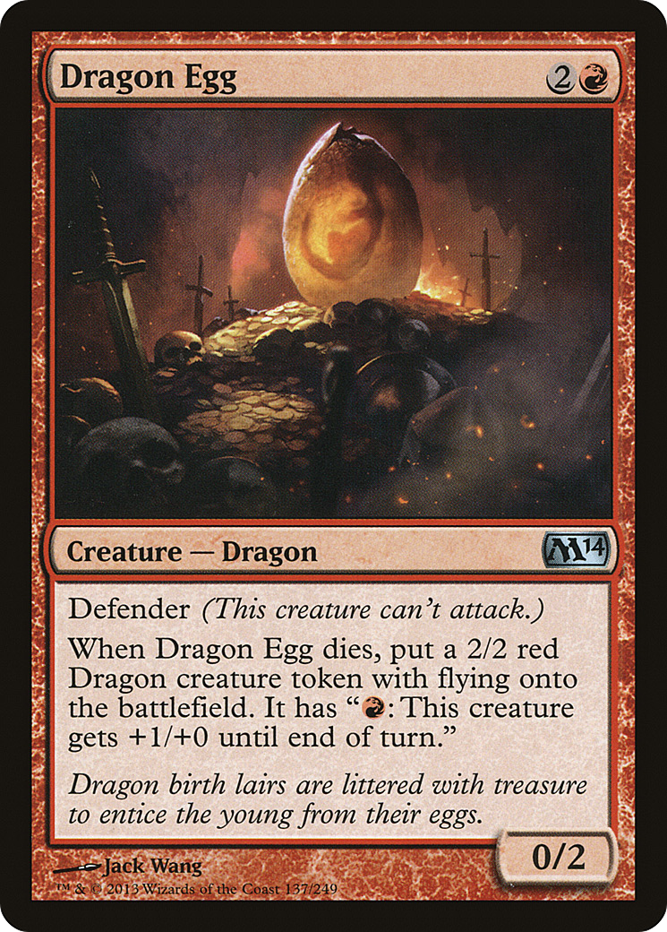 Dragon Egg (M14-137) Foil