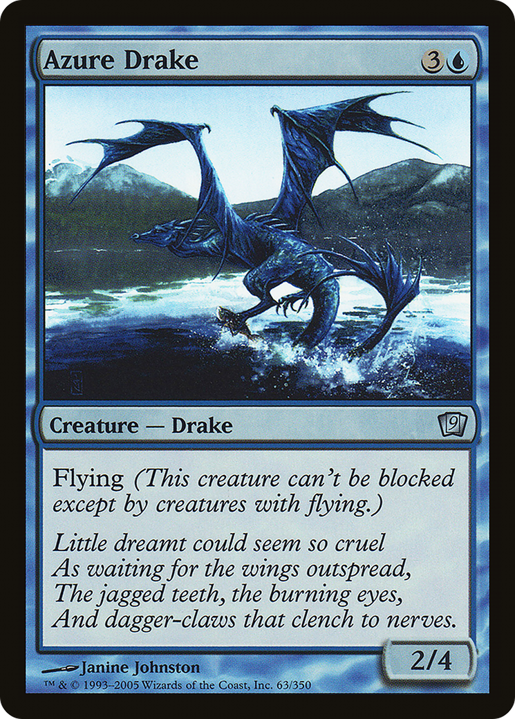 Azure Drake (9ED-063)
