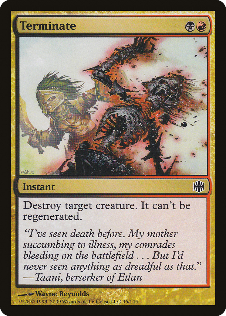 Terminate (ARB-046) Foil