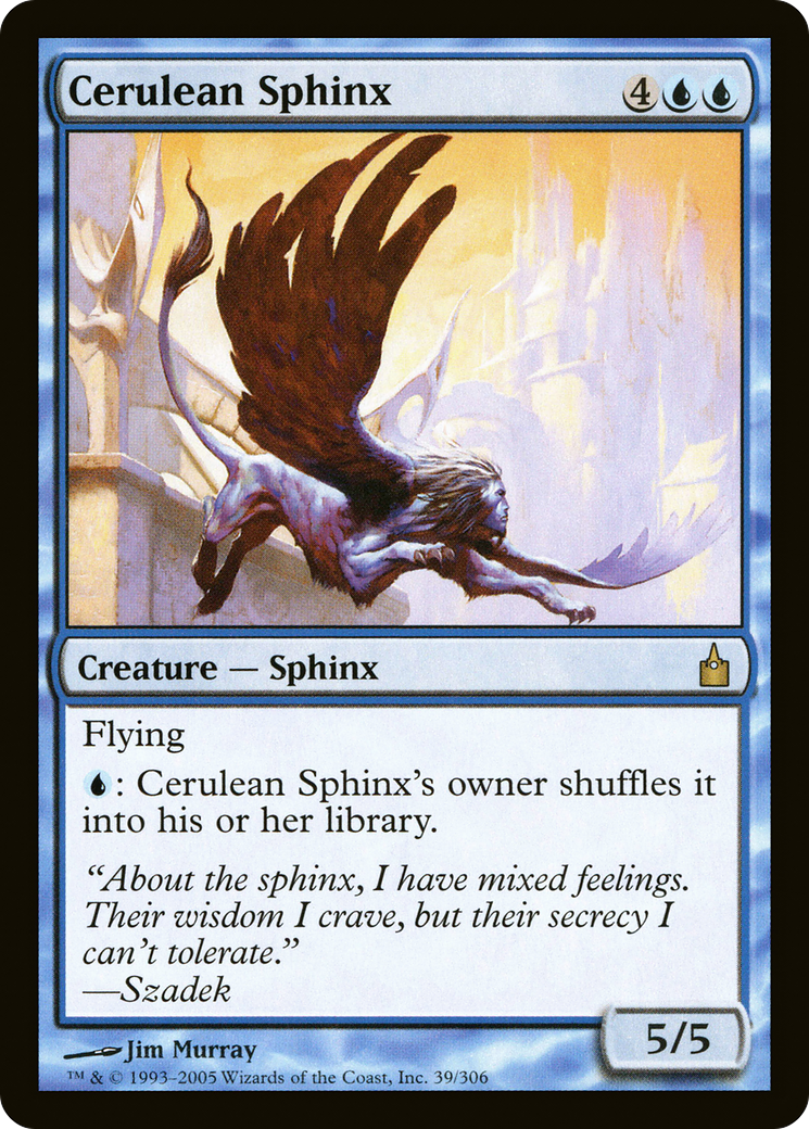 Cerulean Sphinx (RAV-039) Foil