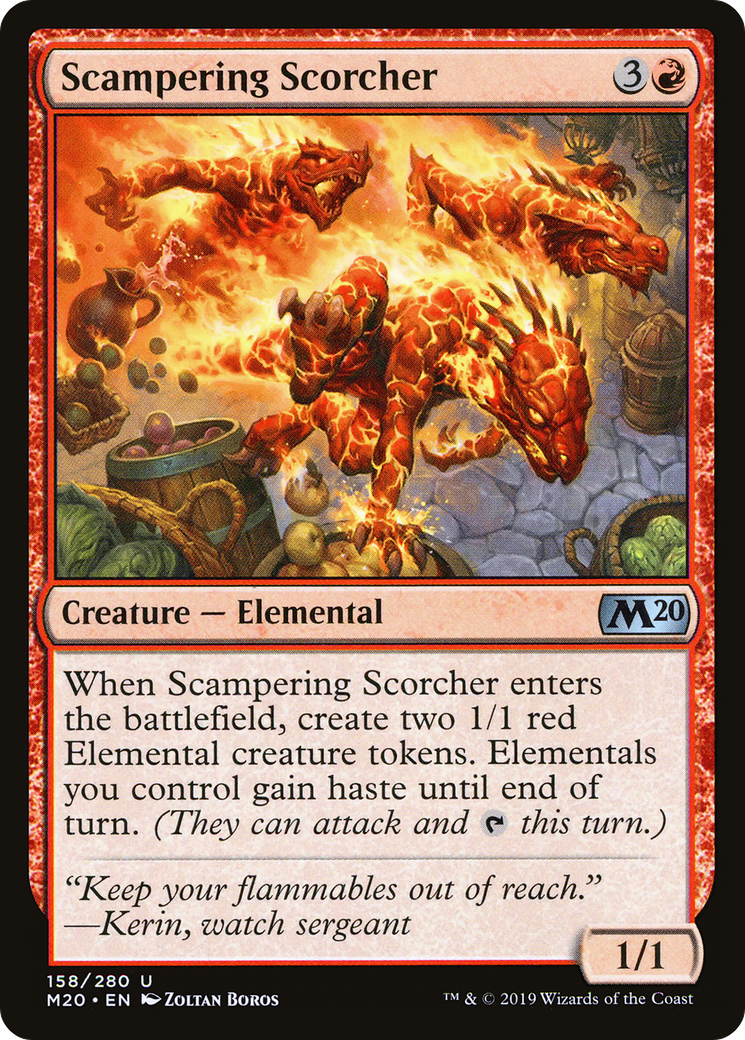 Scampering Scorcher (M20-158)