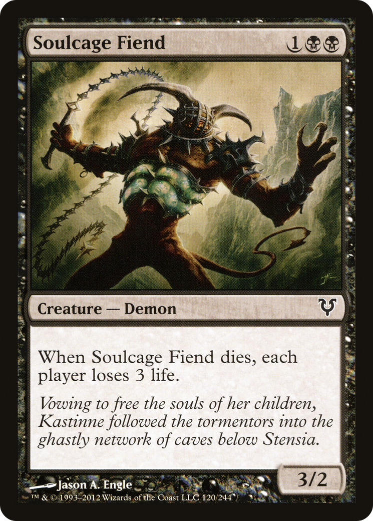 Soulcage Fiend (AVR-120) Foil