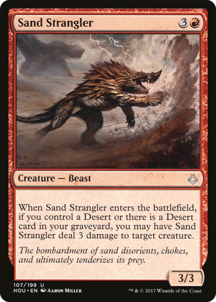 Sand Strangler (HOU-107) Foil