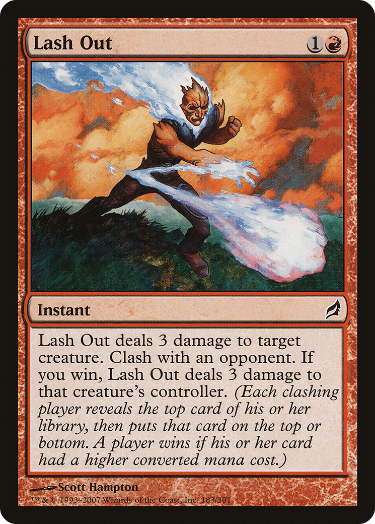 Lash Out (LRW-183) Foil