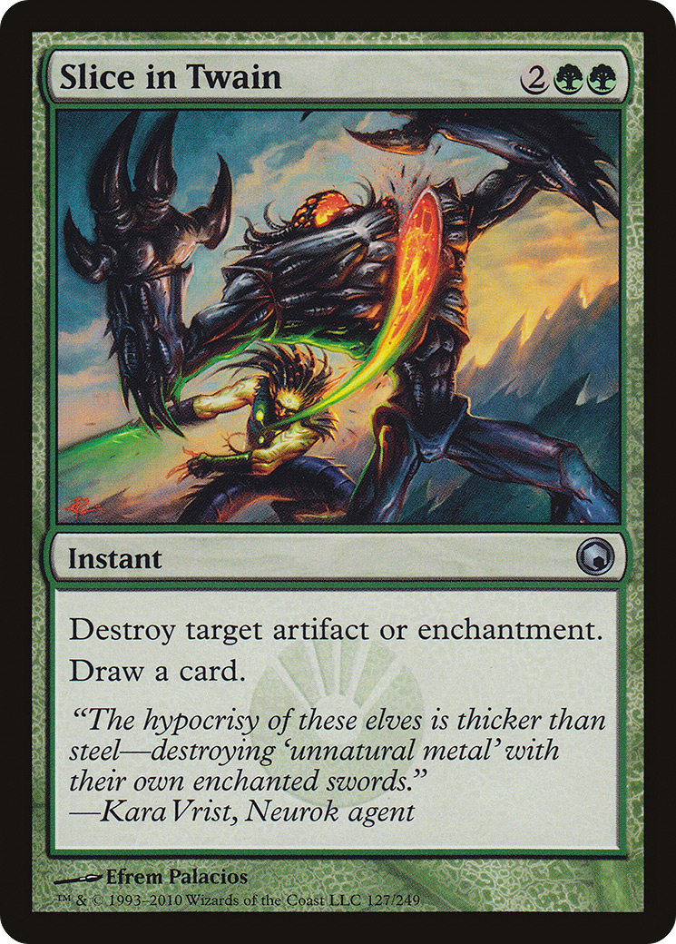 Slice in Twain (SOM-127) Foil
