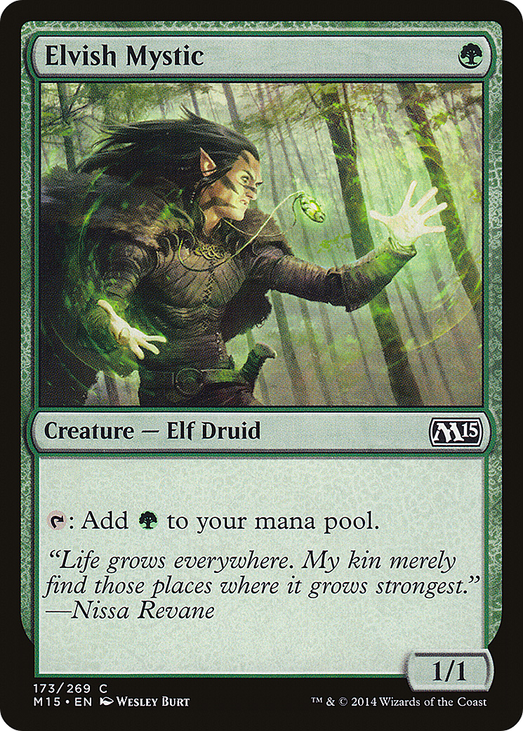 Elvish Mystic (M15-173) Foil