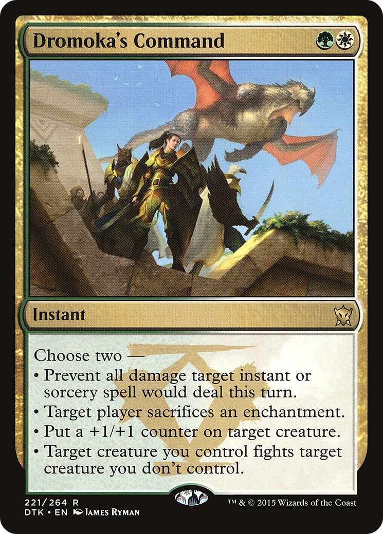 Dromoka's Command (DTK-221) Foil