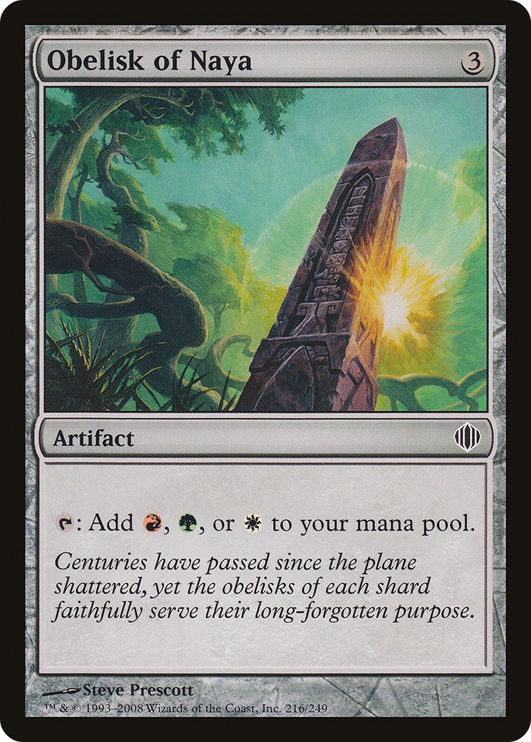 Obelisk of Naya (ALA-216) Foil