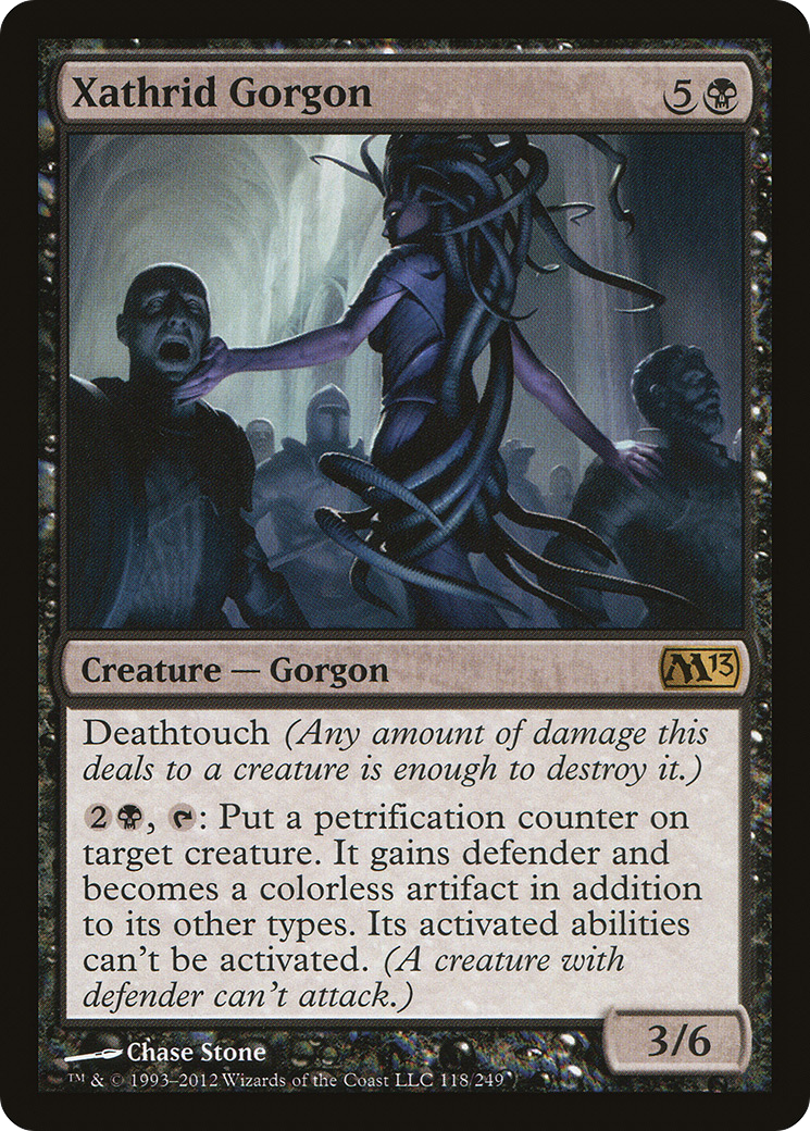 Xathrid Gorgon (M13-118) Foil