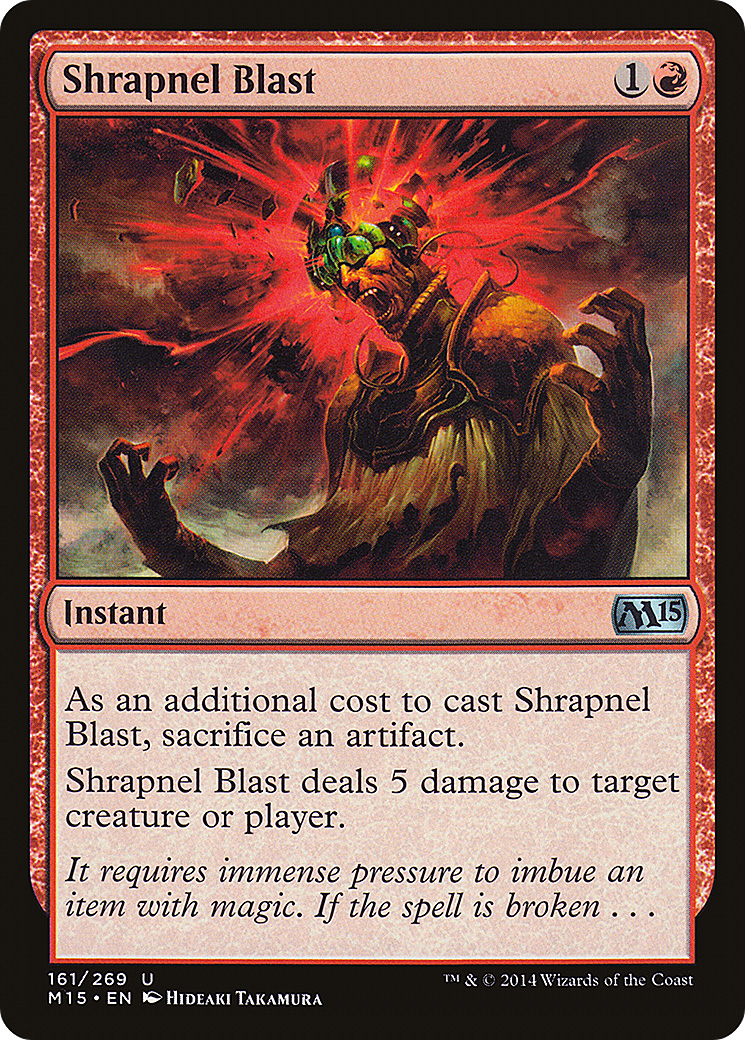 Shrapnel Blast (M15-161) Foil