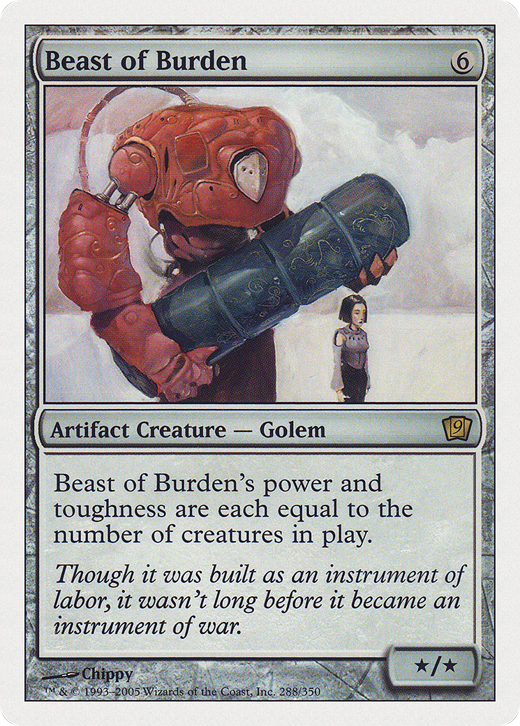 Beast of Burden (9ED-288) Foil