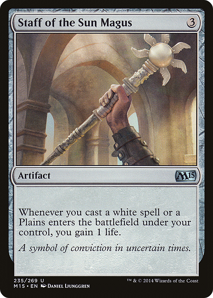 Staff of the Sun Magus (M15-235)